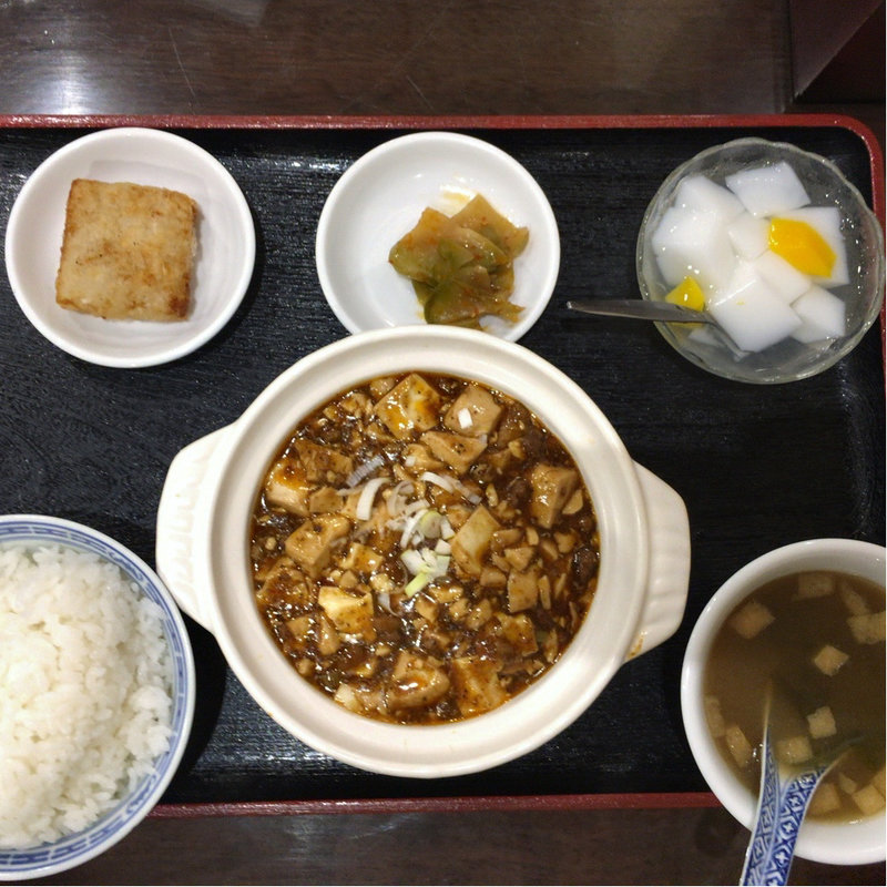 麻婆豆腐定食(嘉賔 御茶ノ水店)