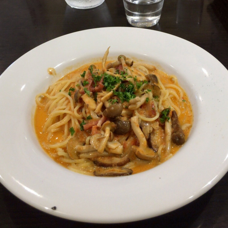 きのこのクリームソーススパゲティ(ブランディーノ )