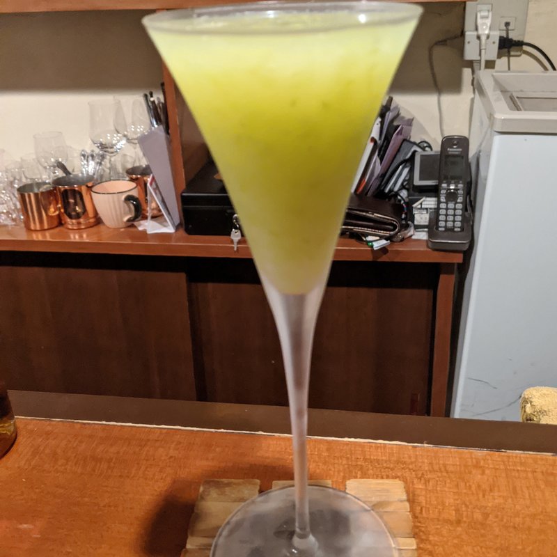 シャインマスカットのカクテル(Bar 山岸園)