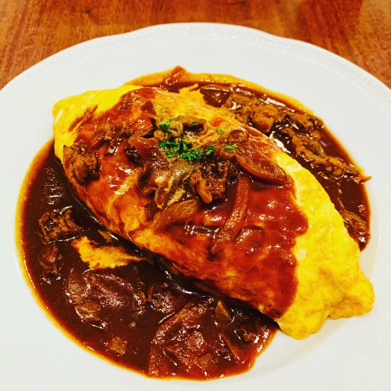 ロイヤルオムライス(ロイヤルホスト西大島店)