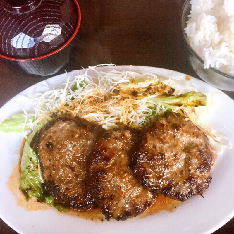 和牛ハンバーグランチ(和牛一頭焼肉恒)