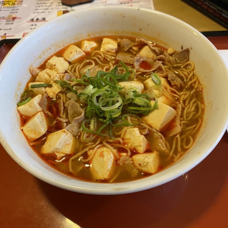 チゲタンメン(中華料理 泰洲園)