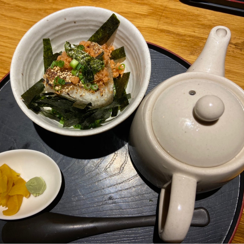 焼きおにぎり茶漬け(やきとり 風林火山 竹下駅前店 （１号店）)