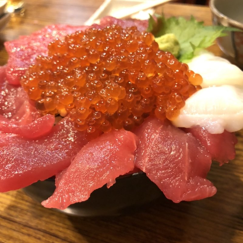 いくら丼(木場場外市場 まぐろ祭)