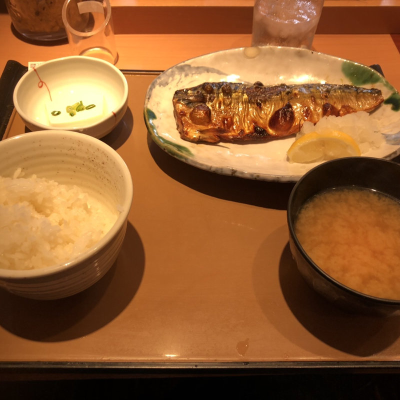 さば塩定食(やよい軒 蒲田店)