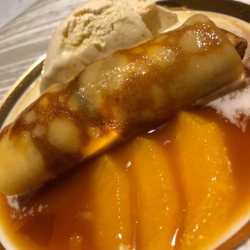 クレープシュゼット(箱根ハイランドホテル　ラ・フォーレ)