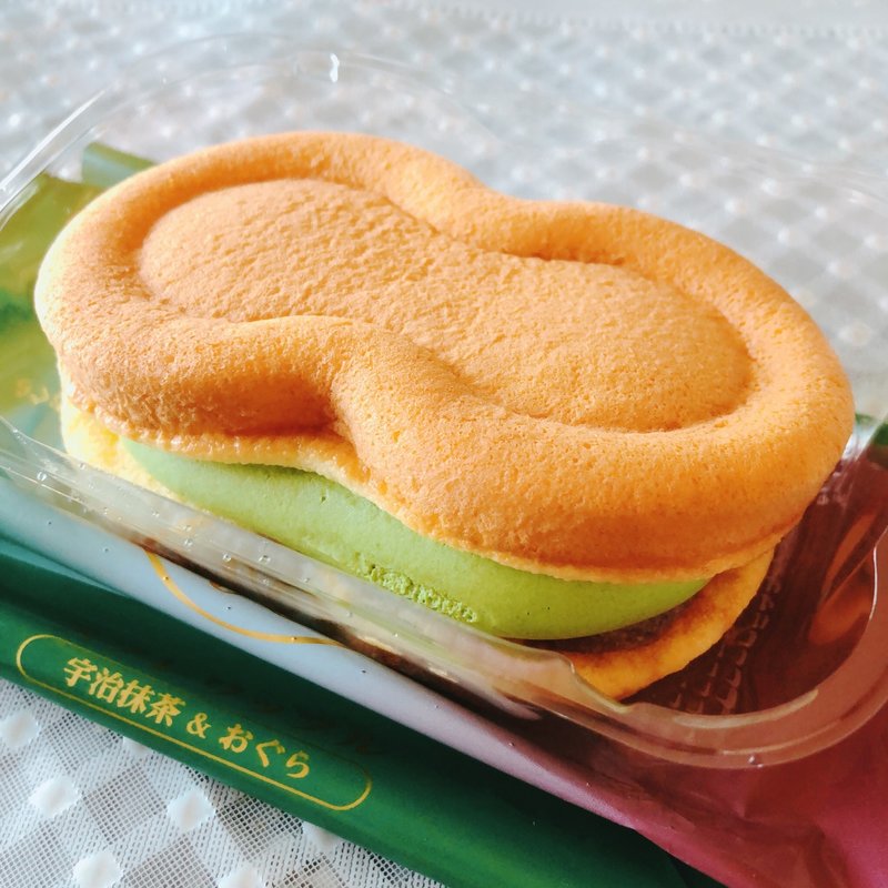 スフレw抹茶&おぐら(銀座コージーコーナー 横浜ジョイナス店)