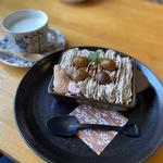めっちゃモンブランセット(cafe cakra （カフェ チャクラ）)