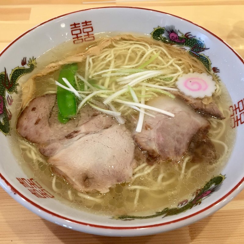 塩ラーメン(らぁ麺友膳堂)