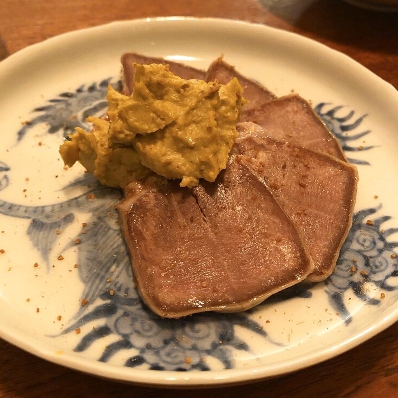 豚タン(中國菜 月泉)