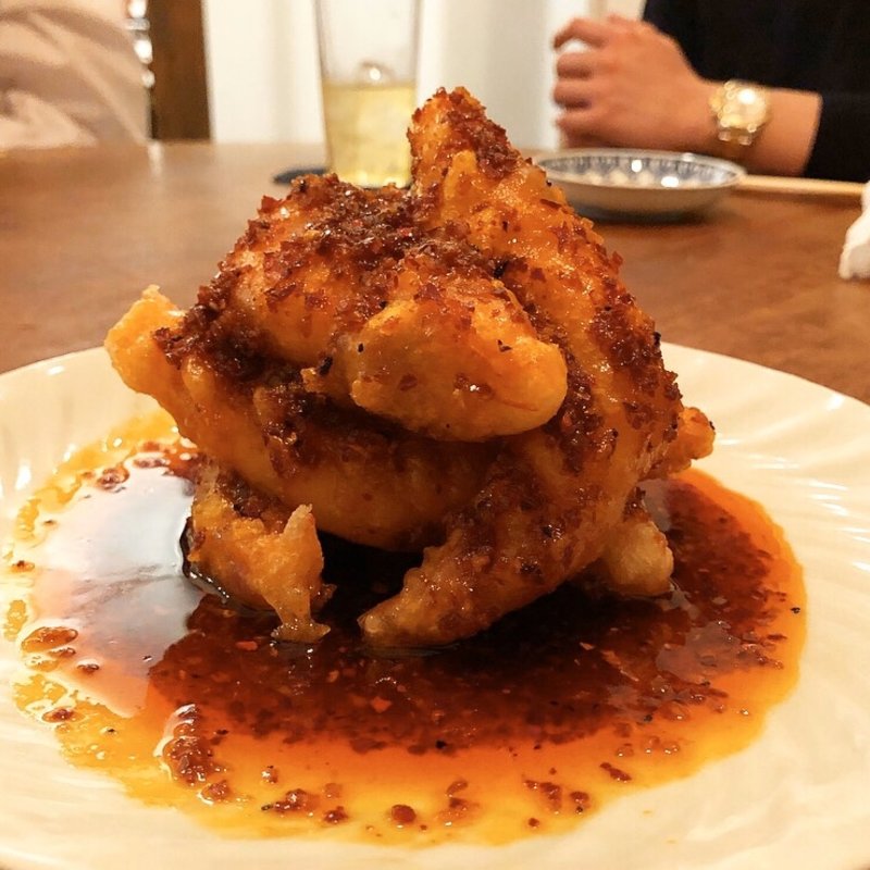 エビチリ(中國菜 月泉)