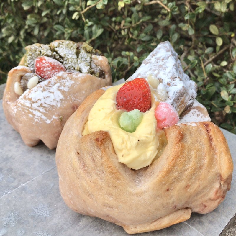 ひなまつり限定ベーグル(ブランジェリーケン)