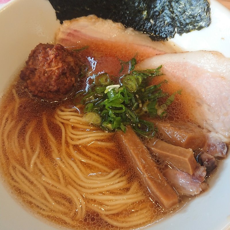 限定豚骨ラーメン(ほっこり中華そば もつけ )