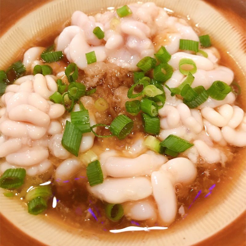 タラの白子ポン酢(なかなか)