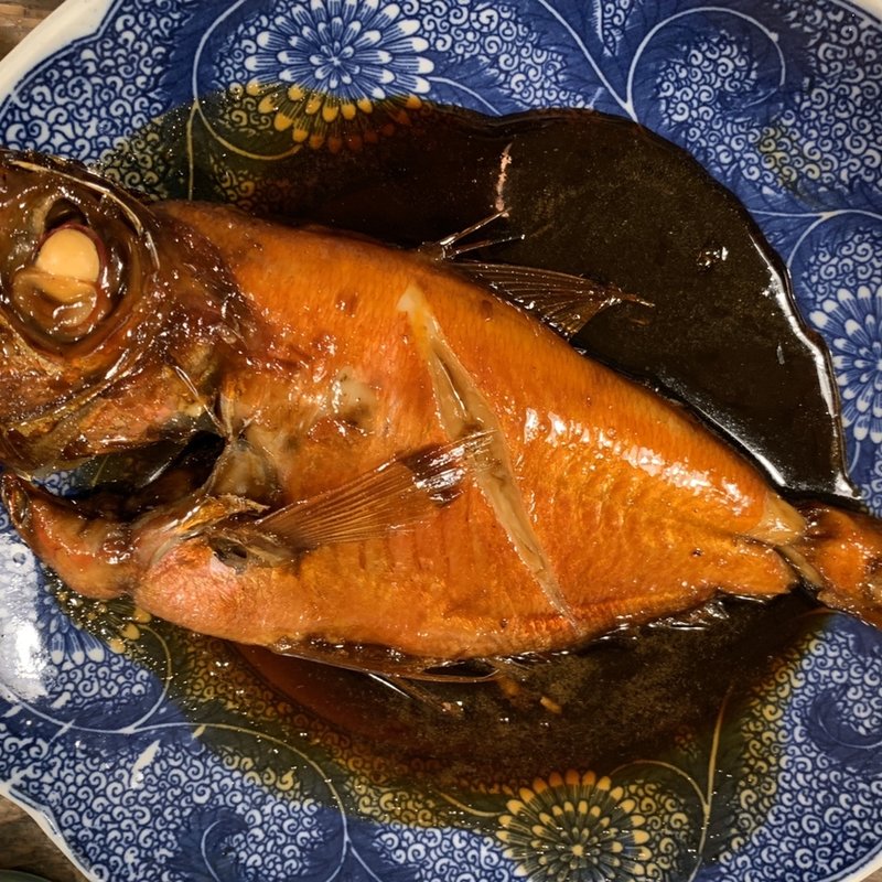 金目鯛の煮付け(海鮮の宿　舟付 （旅館　舟付）)