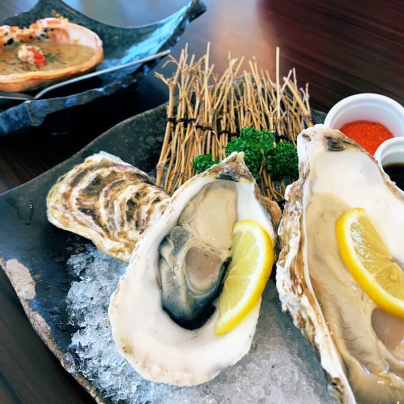生牡蠣(シーフードレストランメヒコ大洗店 )