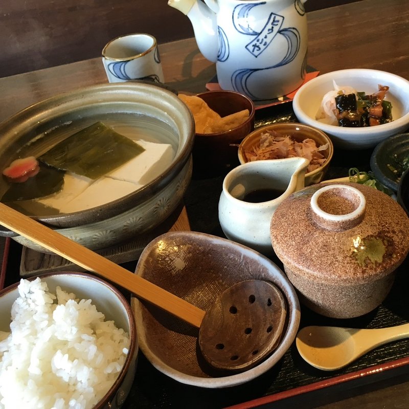 湯豆腐膳(とうふや )