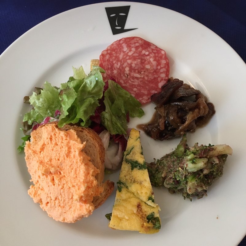 前菜盛り合わせ(トラットリア ルッチョラ)