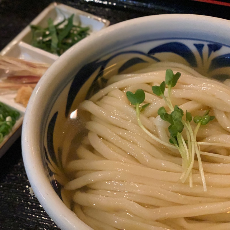 香味ひやかけうどん(讃岐うどん 蔵之介 （くらのすけ）)