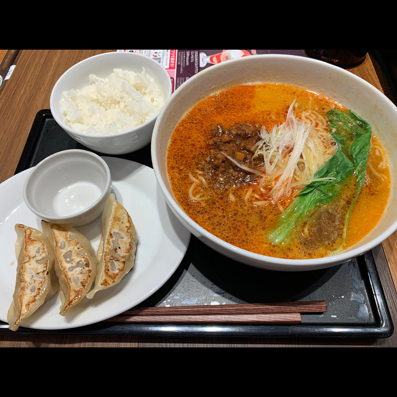 胡麻香る四川風担々麺セット(デニーズ 立川南店 （Dennys）)