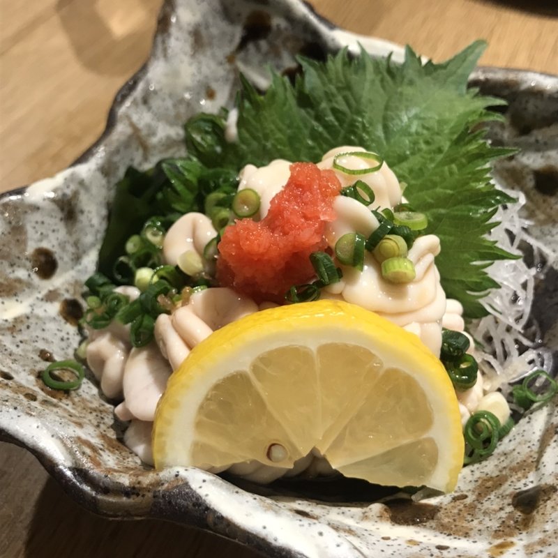 白子ポン酢(魚の四文屋　三鷹店)