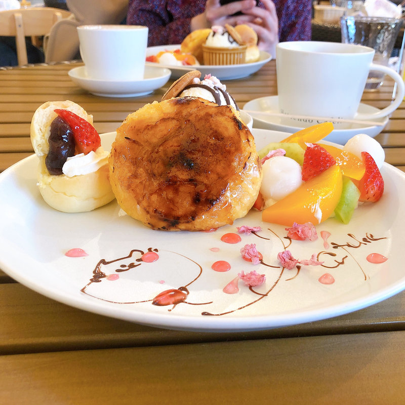 フレンチトースト(Hattendo cafelie)