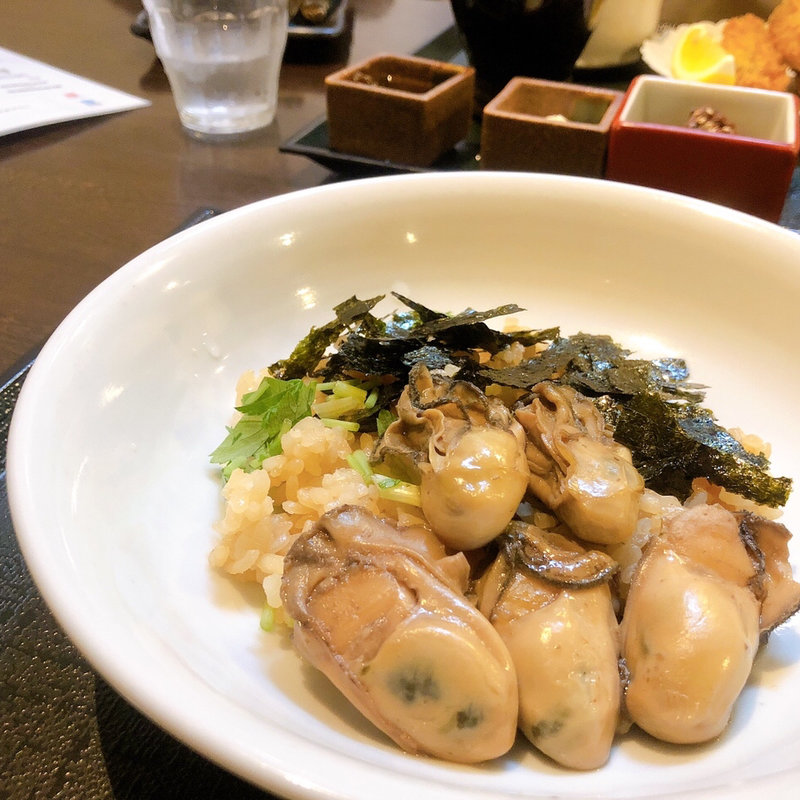 牡蠣めし(牡蠣屋)