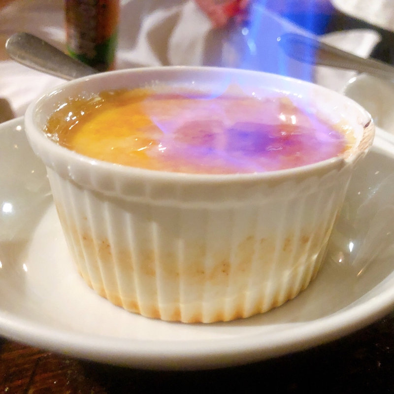 炎のプリン(汁べゑ 下北沢店)