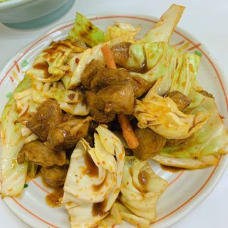 豚カルビタレ炒め(味心 )