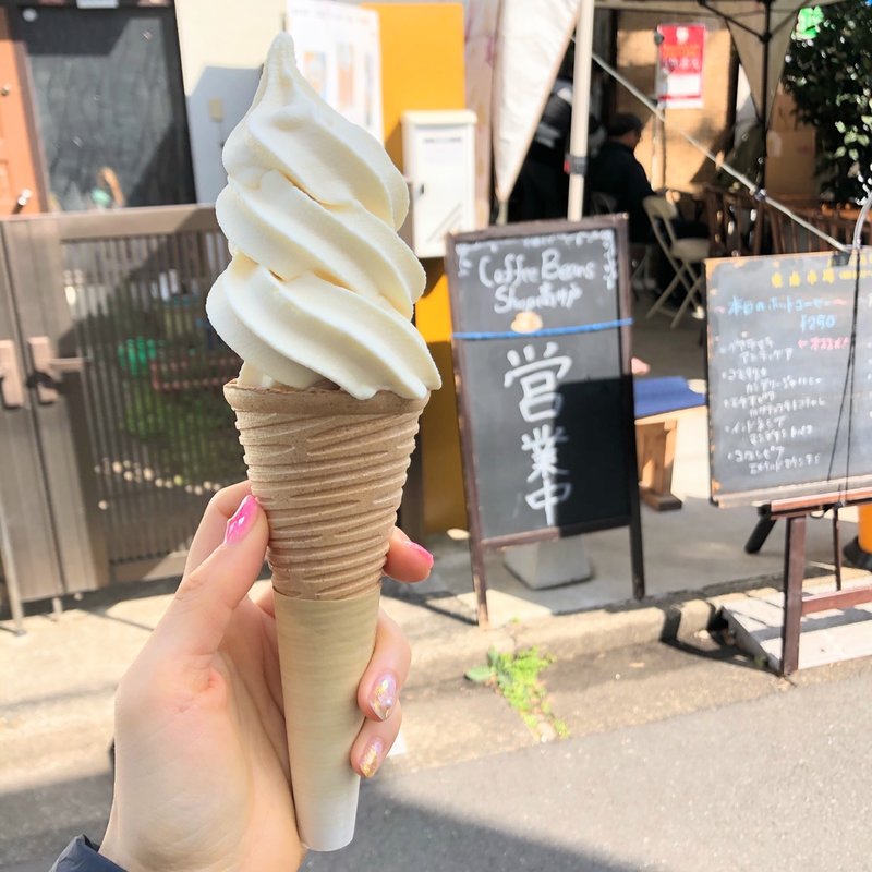 ソフトクリーム(Coffee Beans Shop 高井戸　コーヒービーンショップ)