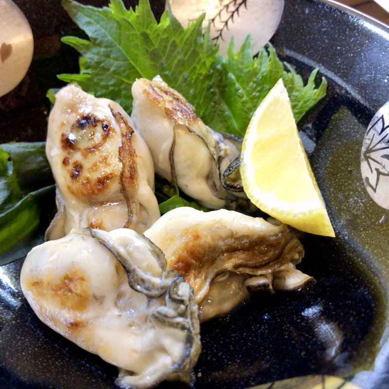 焼き牡蠣(寿し 楽座)