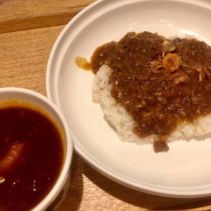 カレーセット ご飯少なめ(Soup Stock Tokyo アトレ四谷店)