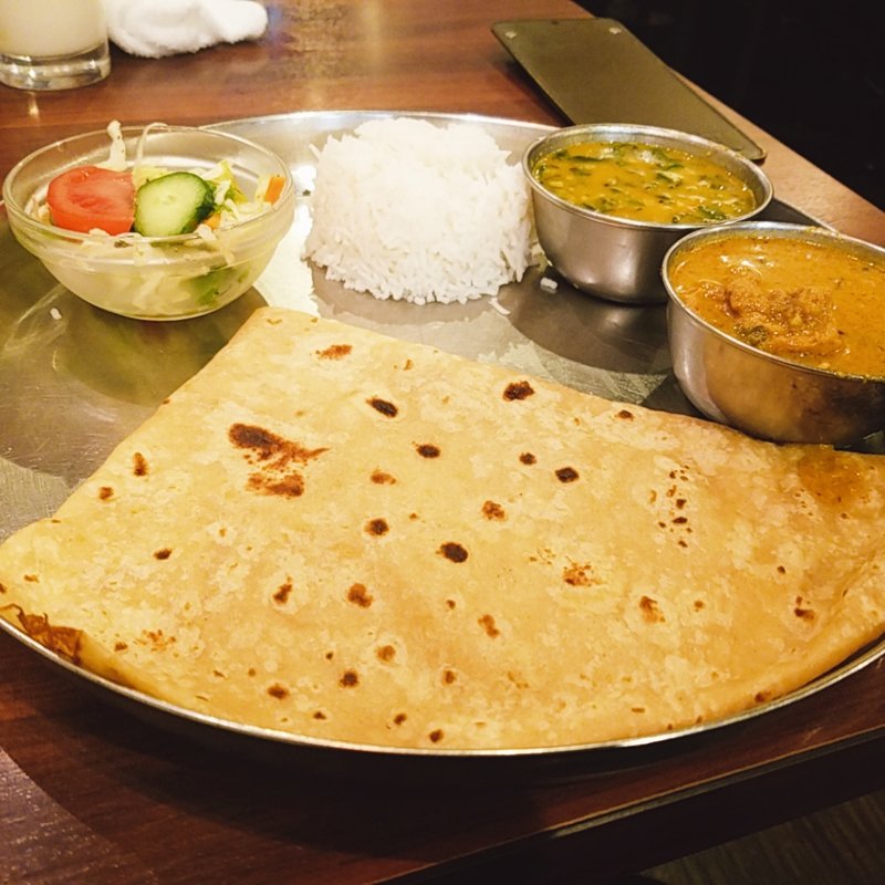 Aランチセット(アーンドラ·キッチン)