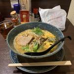 元気のでる味噌ラーメン（中）(ラーメン札幌一粒庵)