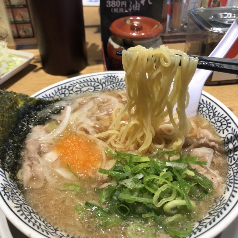 熟成醤油ラーメン 肉そば(丸源ラーメン泉佐野店)