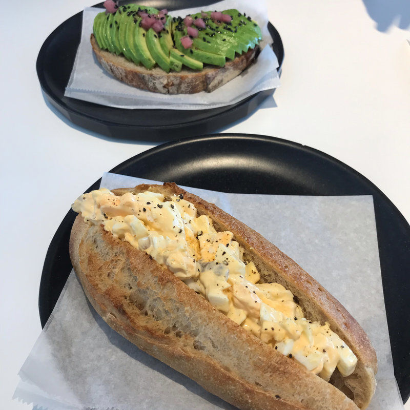 たまごドック(ALPHA BETA COFFEE CLUB 自由が丘駅前店)