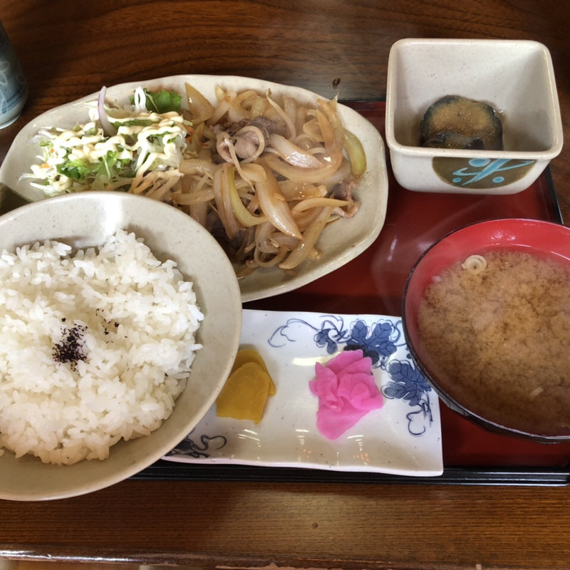 十和田バラ焼き定食(神田川)