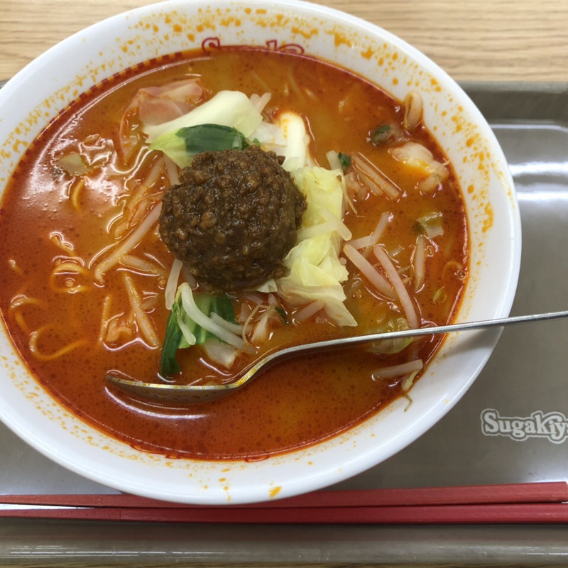 担々麺(スガキヤ 清水屋藤ケ丘２F店)