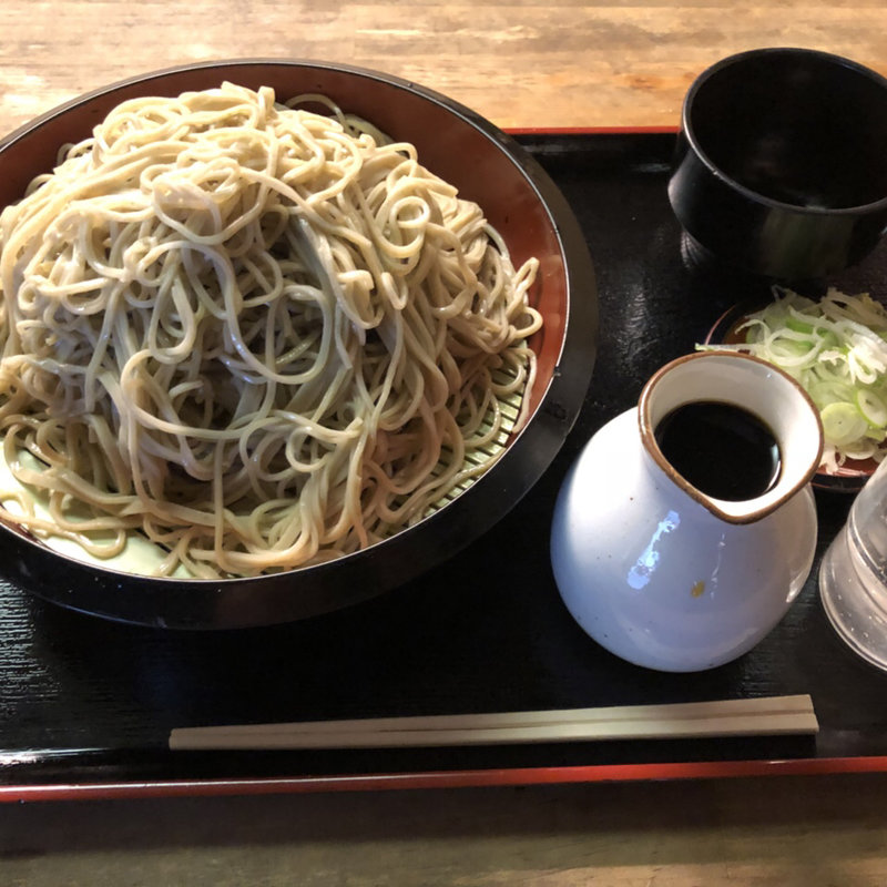 恵み蕎麦（特盛り）(立ち食い 立ち飲み 京橋 恵み屋)
