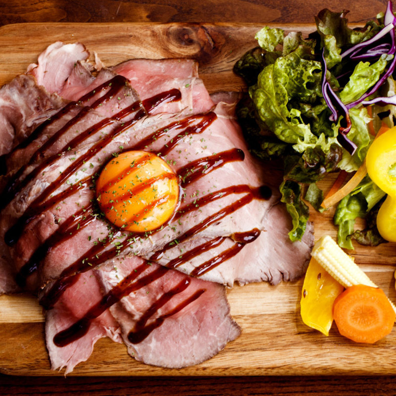 熟成ローストビーフプレート(3ND café+bar)