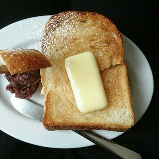 あんバタートースト(mameshiba （まめしばコーヒー）)