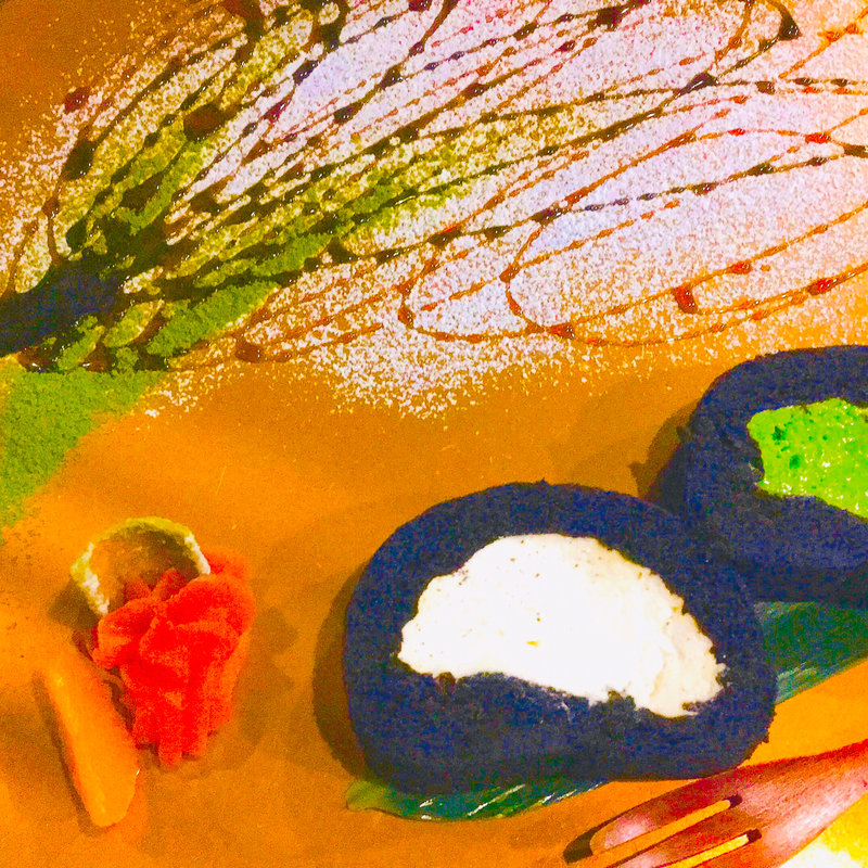 京黒ロール くろまる(イクスカフェ 嵐山本店 （eX cafe）)