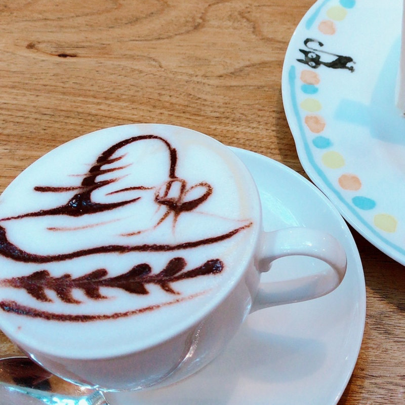 麦こがしのラテ(カフェ麦わらぼうし （カフェムギワラボウシ）)