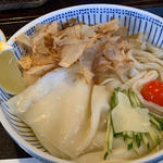 冷製 川幅うどん