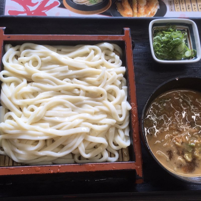 春のつけうどん(資さんうどん 諸岡店)