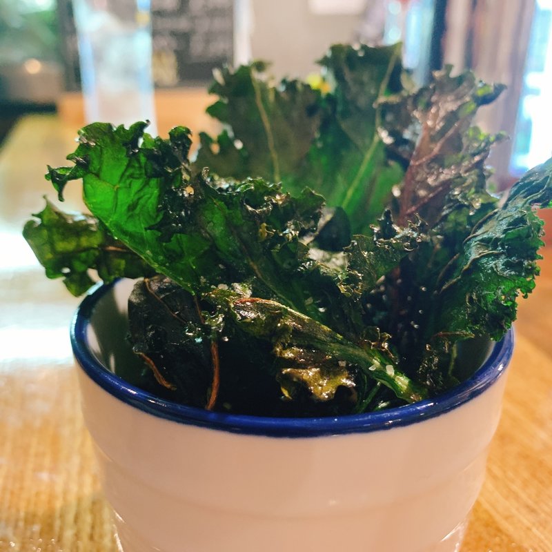 自家製ケールチップス(籃らん（らんらん）)