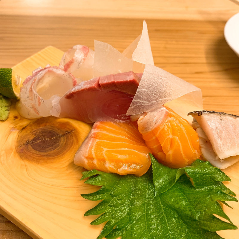 お造り3週間盛り(酒処わすれな草)