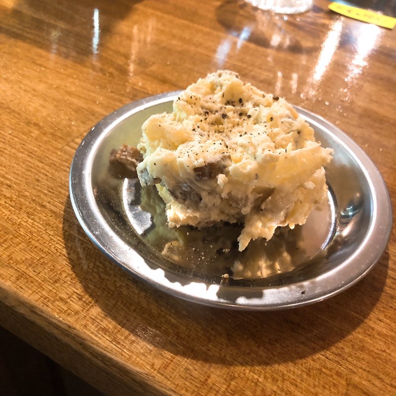 いぶりがっことクリームチーズのポテサラ(籃らん（らんらん）)