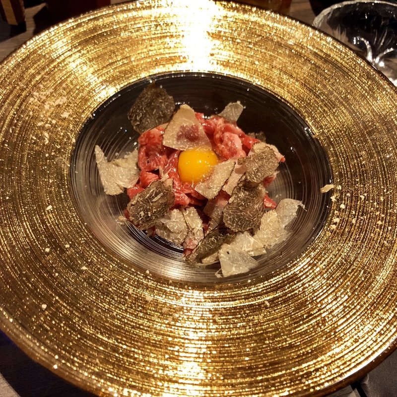トリュフユッケ(焼肉匠 勝善)