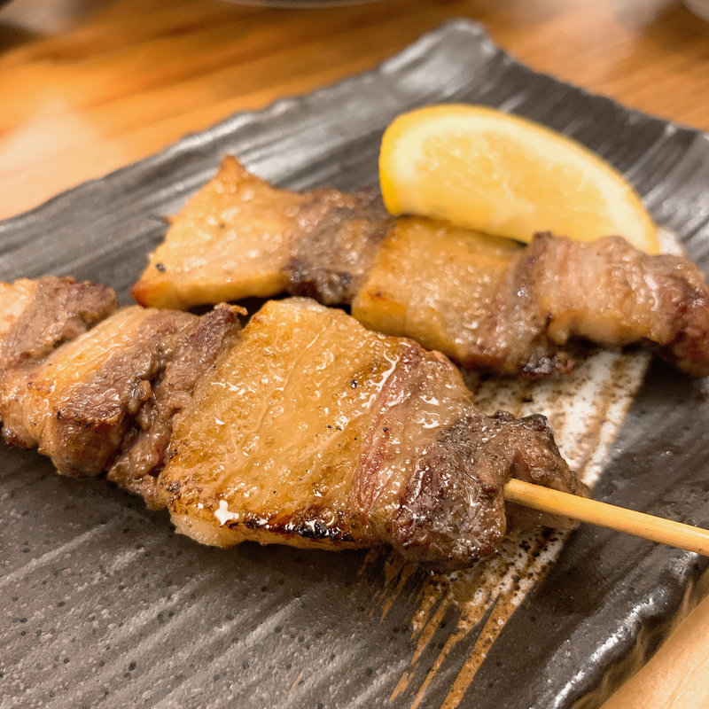 猪肉串焼き(酒処わすれな草)